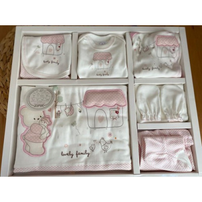 YENİDOĞAN 10 PARÇA HASTANE ÇIKIŞ SETİ