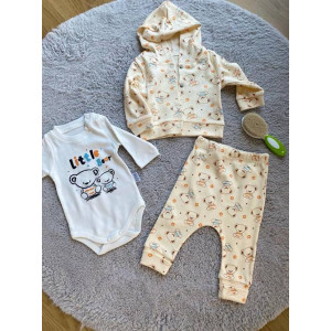 3 LÜ AYICIKLI BEBEK TAKIM